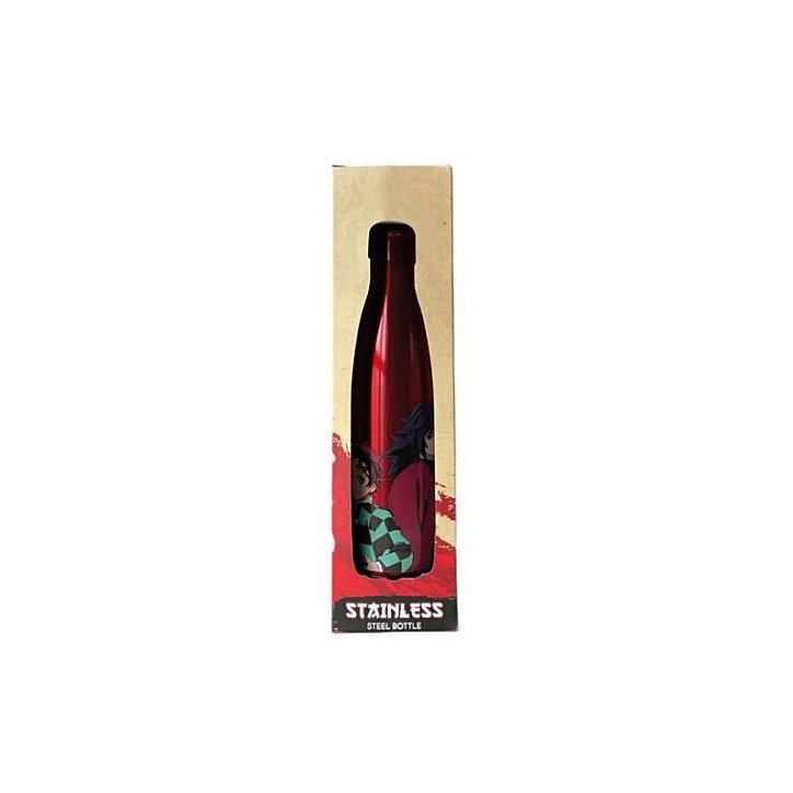 DEMON SLAYER - BOUTEILLE ISOTHERME 500 ML - TANJIRO ET TOMIOKA DEMON SLAYER - BOUTEILLE ISOTHERME 500 ML - TANJIRO ET TOMIOKA