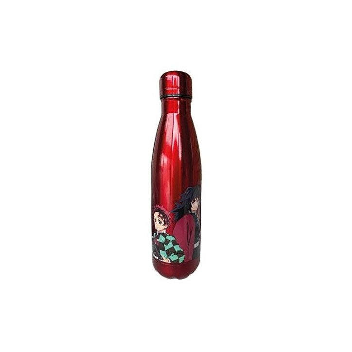 DEMON SLAYER - BOUTEILLE ISOTHERME 500 ML - TANJIRO ET TOMIOKA DEMON SLAYER - BOUTEILLE ISOTHERME 500 ML - TANJIRO ET TOMIOKA