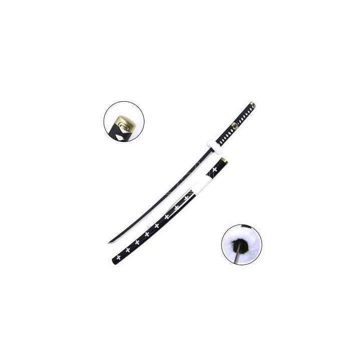 DIVERS - KATANA ORNEMENTAL - INSPIRE DU KATANA DE TRAFALGAR LAW (ONE PIECE)