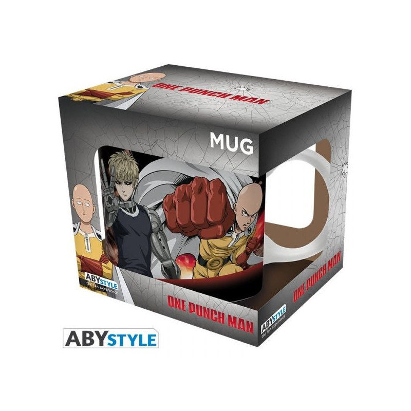 ONE PUNCH MAN - MUG 320 ML - SAITAMA & GENOS