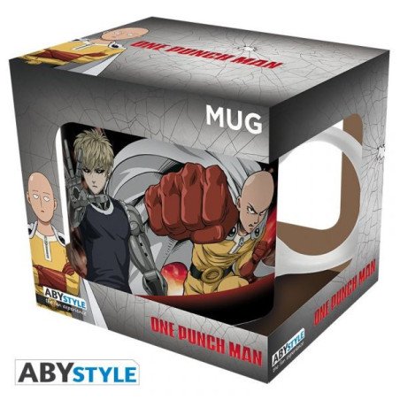 ONE PUNCH MAN - MUG 320 ML - SAITAMA & GENOS